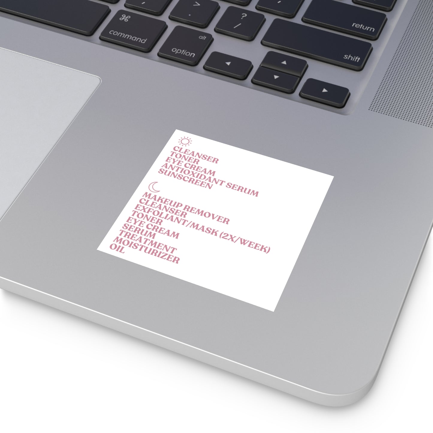 Skincare Order Sticker